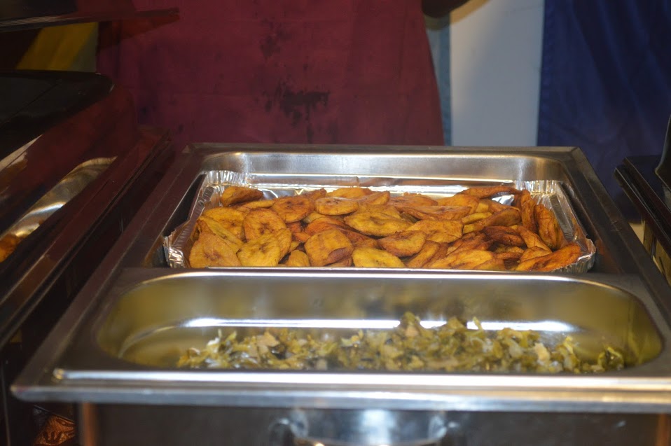 Plantain and greens